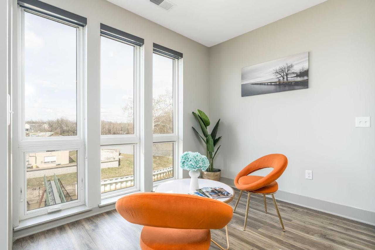 Stylish 1Br Apartment With View インディアナポリス エクステリア 写真